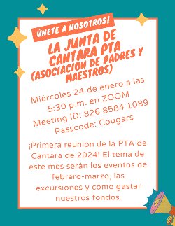 Flyer in spanish